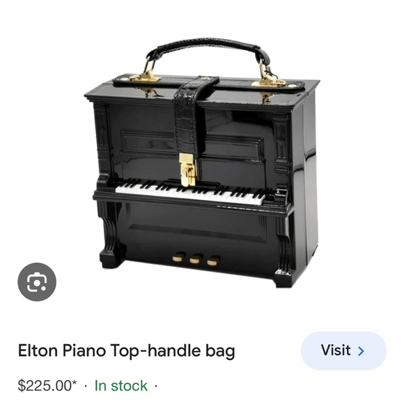 Grand Piano Elton John Bag - Picture 3 of 15